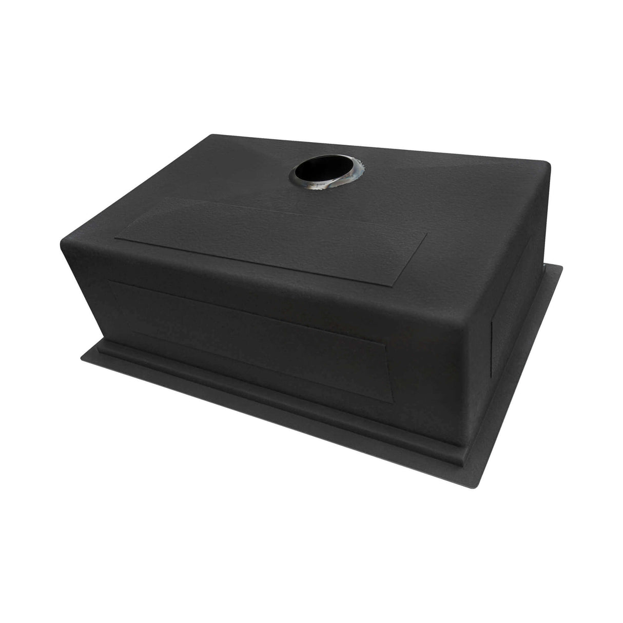 Ruvati 30-inch Gunmetal Black Stainless Steel Workstation Undermount Kitchen Sink Single Bowl - RVH6530BL
