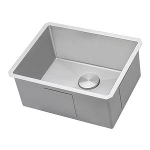 Ruvati 21-inch Undermount Stainless Steel Bar Prep Kitchen Sink 16 Gauge Rounded Corners Single Bowl - RVH7121