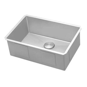 Ruvati 26-inch Undermount Stainless Steel Kitchen Sink 16 Gauge Rounded Corners Single Bowl - RVH7126