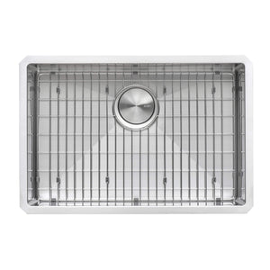 Ruvati 28-inch Undermount 16 Gauge Stainless Steel Kitchen Sink Rounded Corners Single Bowl - RVH7250