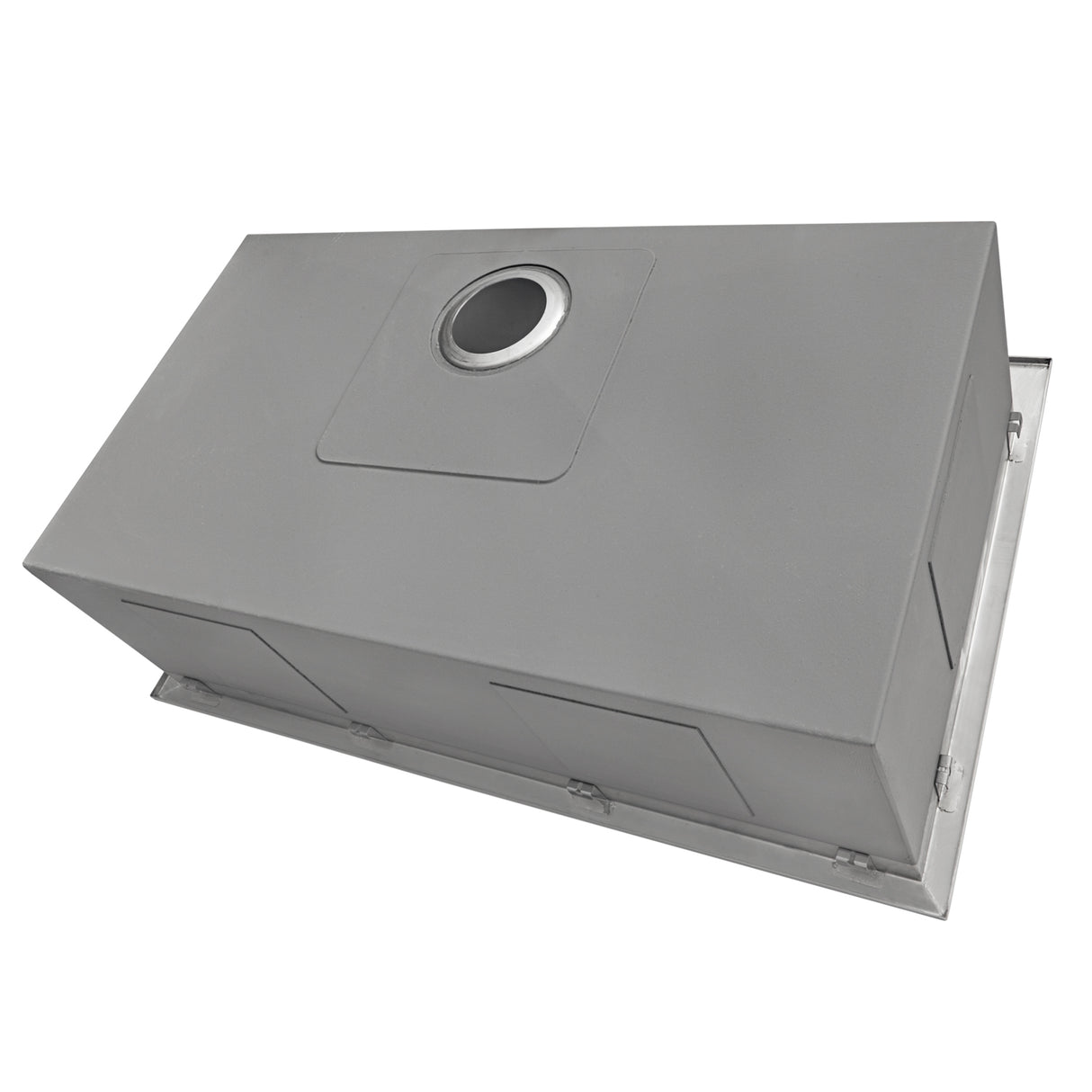 Ruvati 33 x 22 inch Drop-in 16 Gauge Stainless Steel Rounded Corners Topmount Kitchen Sink Single Bowl - RVH8005