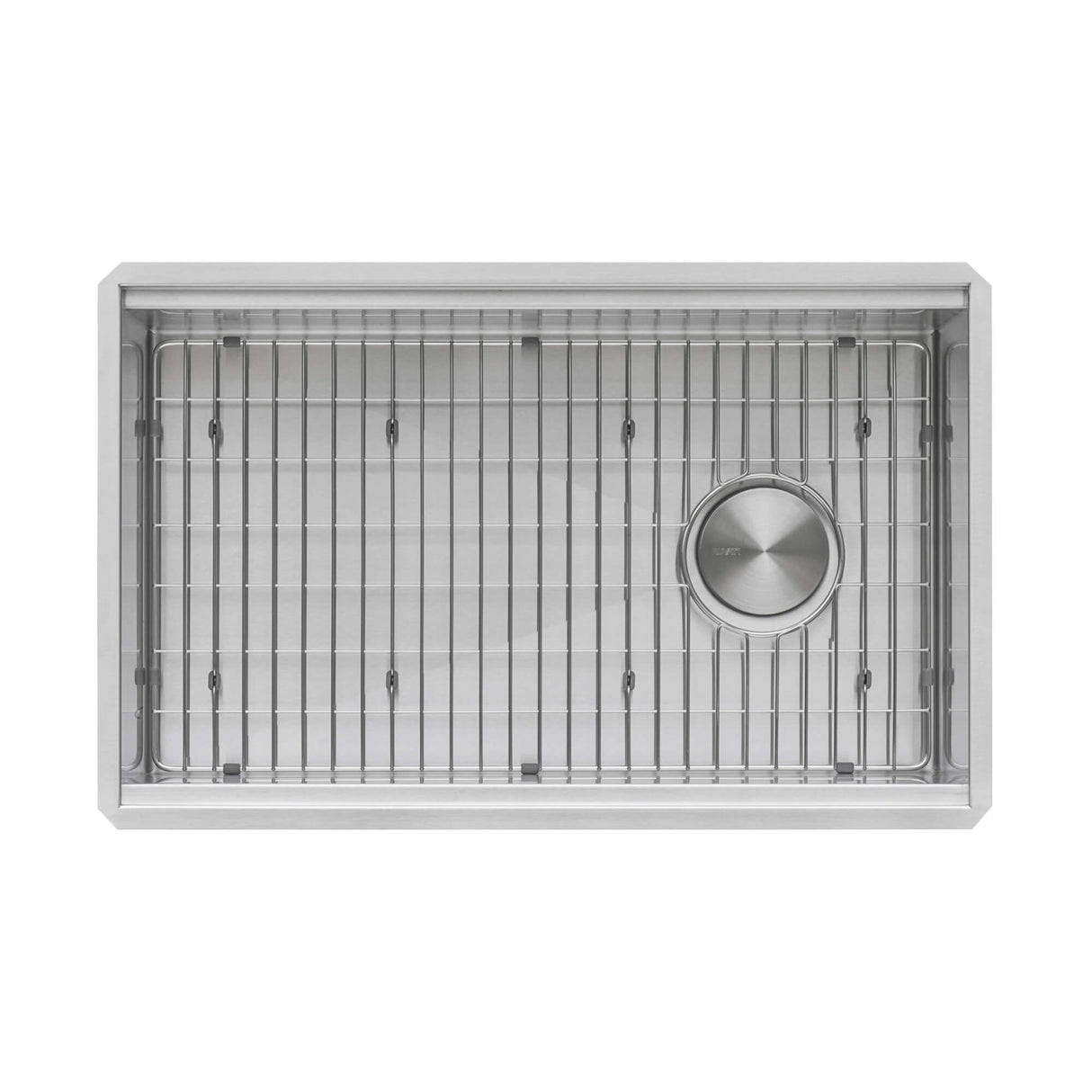 Ruvati 27-inch Workstation Slope Bottom Offset Drain Undermount 16 Gauge Kitchen Sink - RVH8570