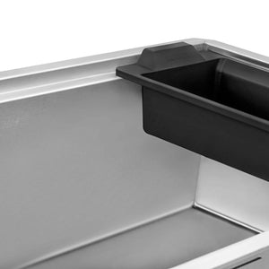 Ruvati 30-inch Workstation Slope Bottom Offset Drain Undermount 16 Gauge Kitchen Sink - RVH8584