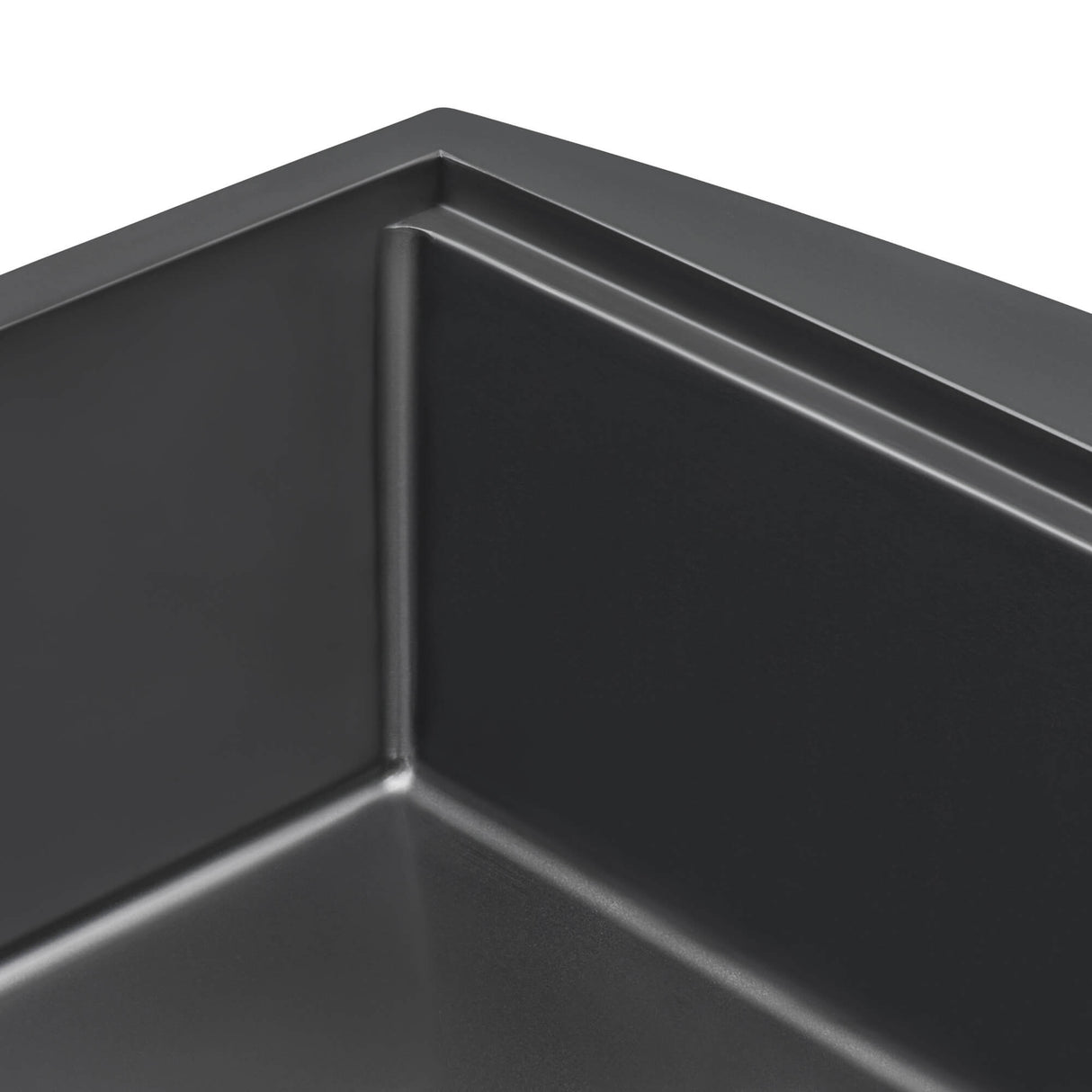 Ruvati 30-inch Gunmetal Black Workstation Apron-Front Stainless Steel Kitchen Sink - RVH9106BL