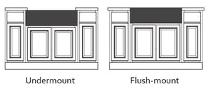 Ruvati 33 x 20 inch Fireclay Reversible Farmhouse Apron-Front Kitchen Sink Single Bowl - White - RVL2300WH