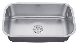 Ruvati 32-inch Undermount 16 Gauge Stainless Steel Kitchen Sink Single Bowl - RVM4200