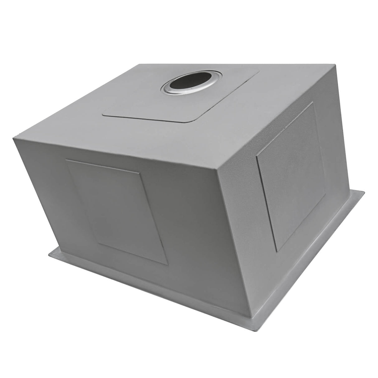 Ruvati 23" x 18" x 12" Deep Laundry Utility Sink Rounded Corners Undermount 16 Gauge Stainless Steel - RVU6125