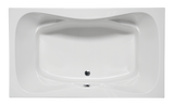 Americh RA7242T2A2-WH Rampart II 7242 - Tub Only / Airbath 2 - White