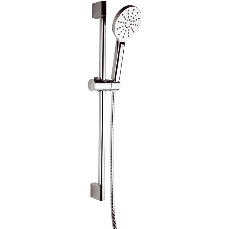 27 Inch Sliding Rail Hand Shower Set With 4 Function Hand Shower