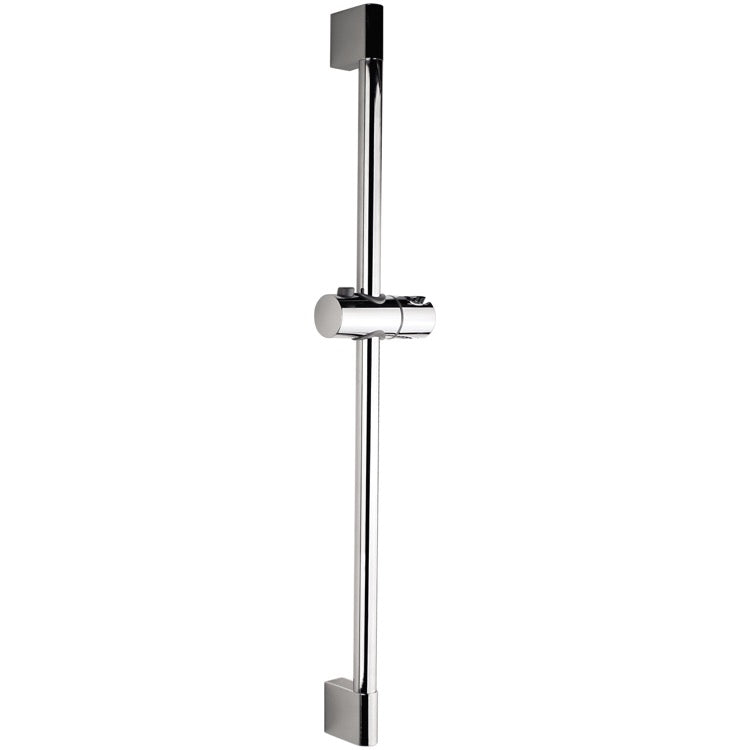 Round 27 Inch Sliding Rail Available in Chrome Finish