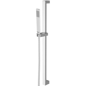 27 Inch Sliding Rail Hand Shower Set With Sleek Hand Shower
