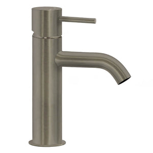 Brushed Nickel Single Hole Bathroom Faucet