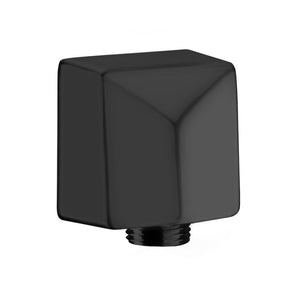 Squared Matte Black Water Punch Connection