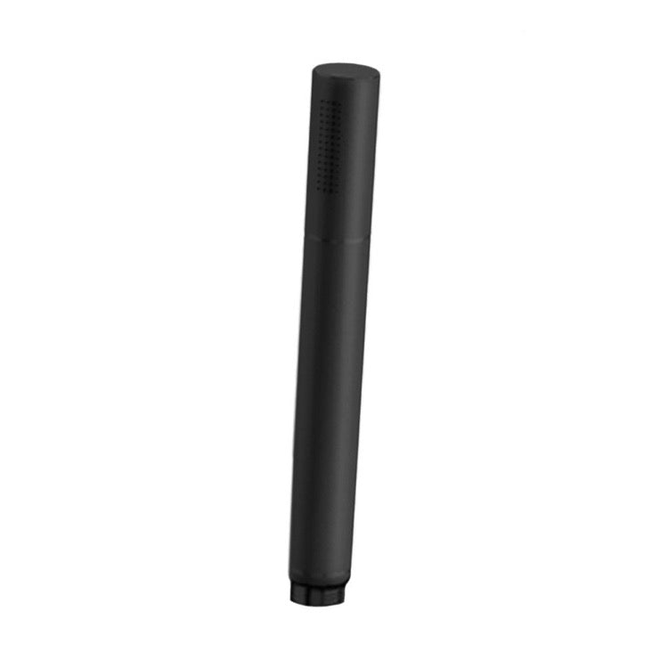 Matte Black Round Minimalist Hand Shower