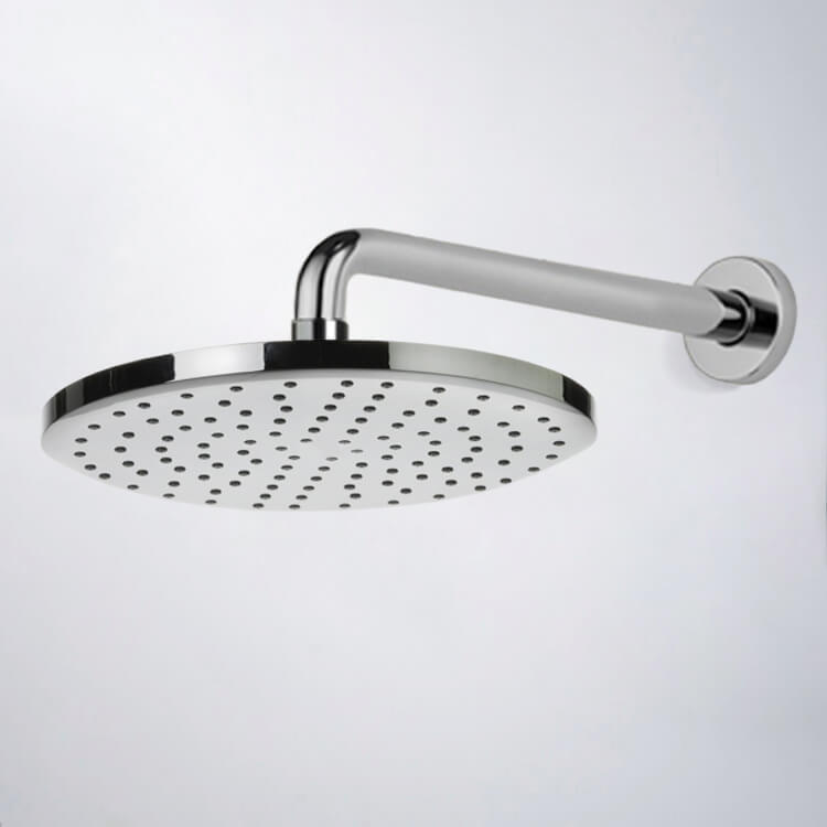 10" Rain Shower Head With Arm, Chrome