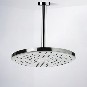 10" Ceiling Mount Rain Shower Head With Arm, Chrome