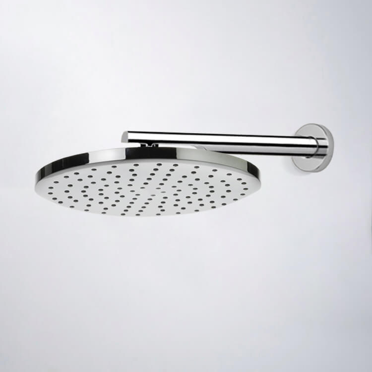 8" Rain Shower Head With Arm, Chrome