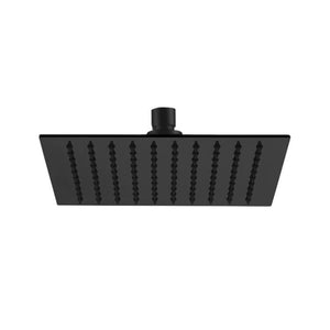 Ultra Thin 12" Matte Black Rain Shower Head