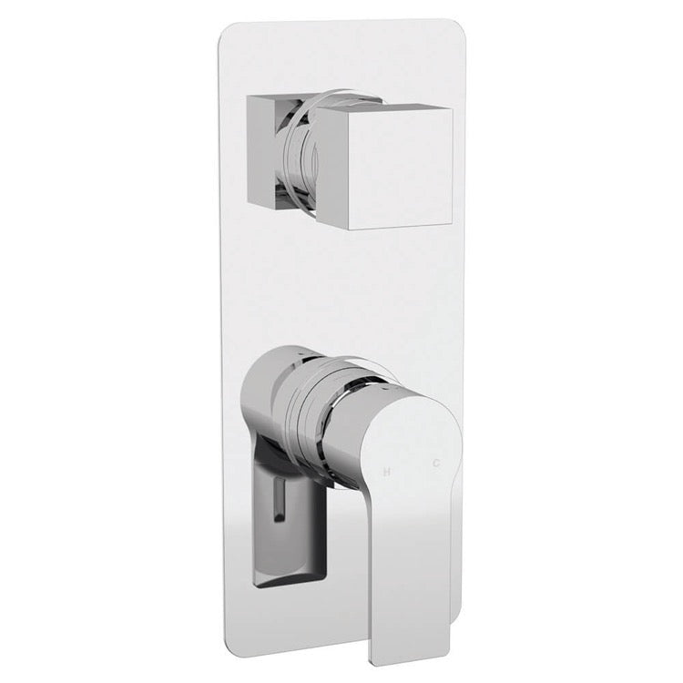 Contemporary Built-In Three Way Shower Diverter