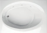 Hydro Systems RUB6042SCO-ALM RUBY 6042 STON W/ COMBO SYSTEM - ALMOND