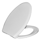 ICERA Polypropylene Seat EL Silent Close Quick-Release White S-242.01