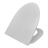 ICERA Polypropylene Seat Slim EL Silent Close Quick-Release White S-262.01