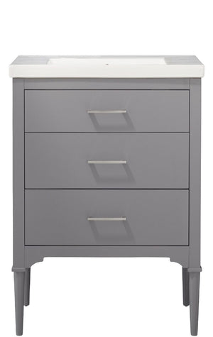 Mason 24" Single Sink Vanity with Porcelain Top