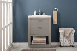 Klein 24" Single Sink Vanity with Porcelain Top