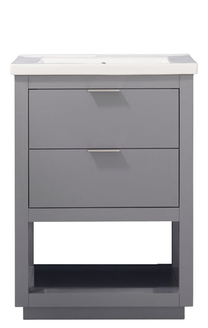 Klein 24" Single Sink Vanity with Porcelain Top