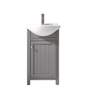 Marian 20" Single Sink Vanity with Porcelain Top