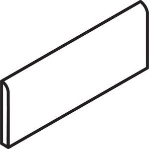 Daltile Adamani Unis Pearl S43C9 Bullnose Matte Floor Tile Trim