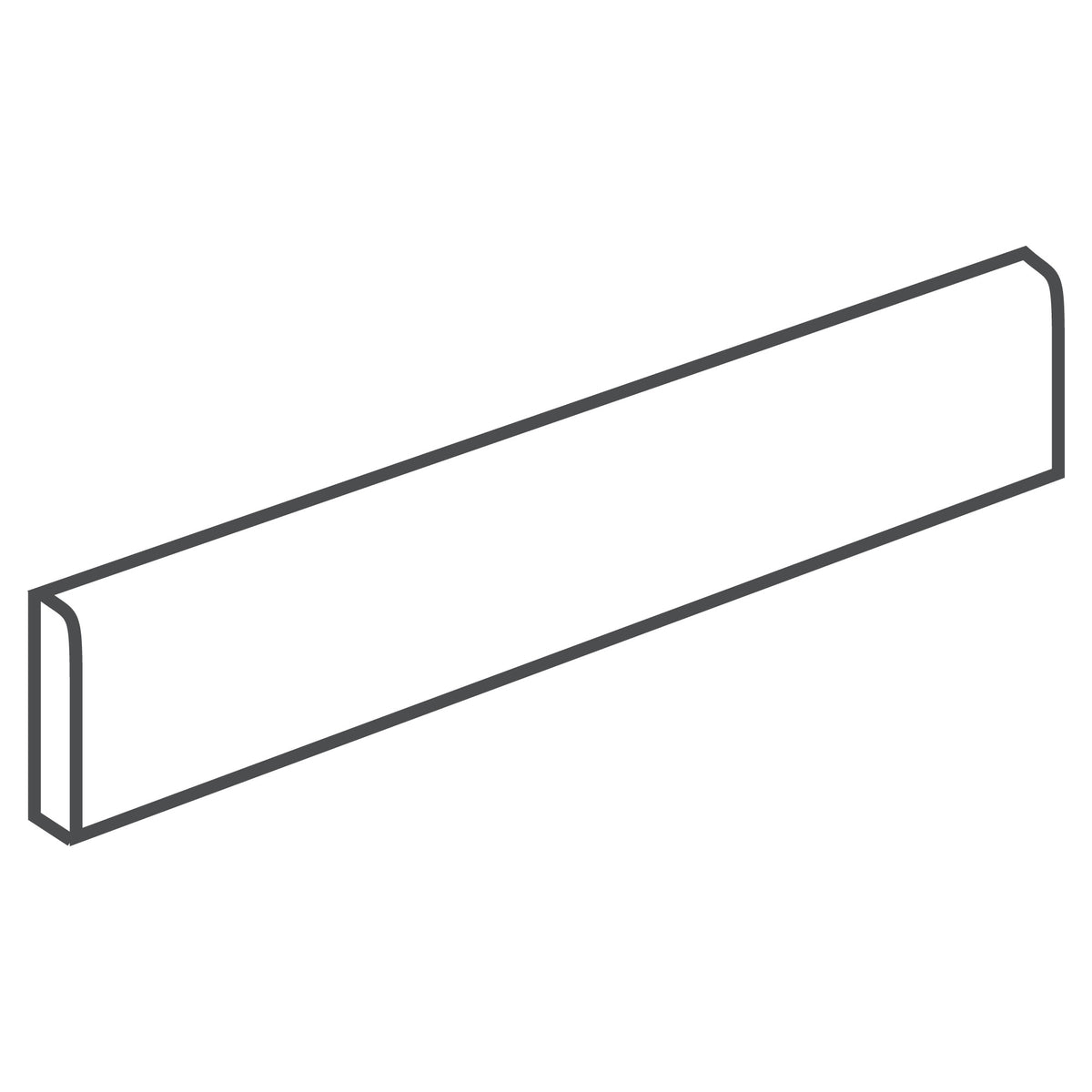 Marazzi Basalto Sabbia S43U9 Bullnose Matte Floor Tile Trim