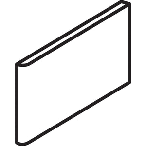 American Olean Color Complements Matte Daisy S4639MOD Bullnose 3" Side Matte Wall Tile Trim