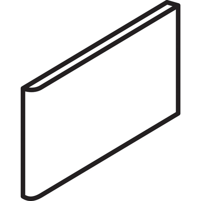 American Olean Color Complements Matte Mushroom S4639MOD Bullnose 3" Side Matte Wall Tile Trim