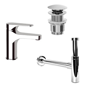 Sink Faucet and Plumbing Set