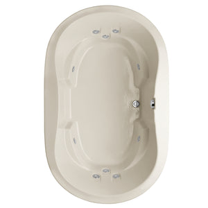 Hydro Systems SAV7444ACO-BIS SAVANNAH 7444 AC W/COMBO SYSTEM-BISCUIT