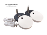 ICERA Seat Bolt Assembly for S-230, S-236 (pair, includes white caps) SB-236.01