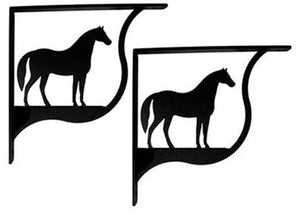 Horse Shelf Bracket Medium (pair)