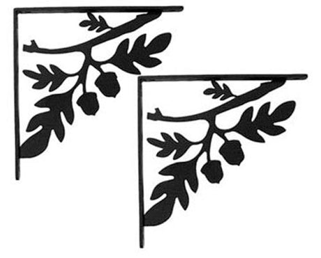 Acorn Shelf Brackets Large (pair)