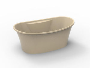 Hydro Systems SBRE6036ATO-BIS BREANNE 6036 AC TUB ONLY - BISCUIT