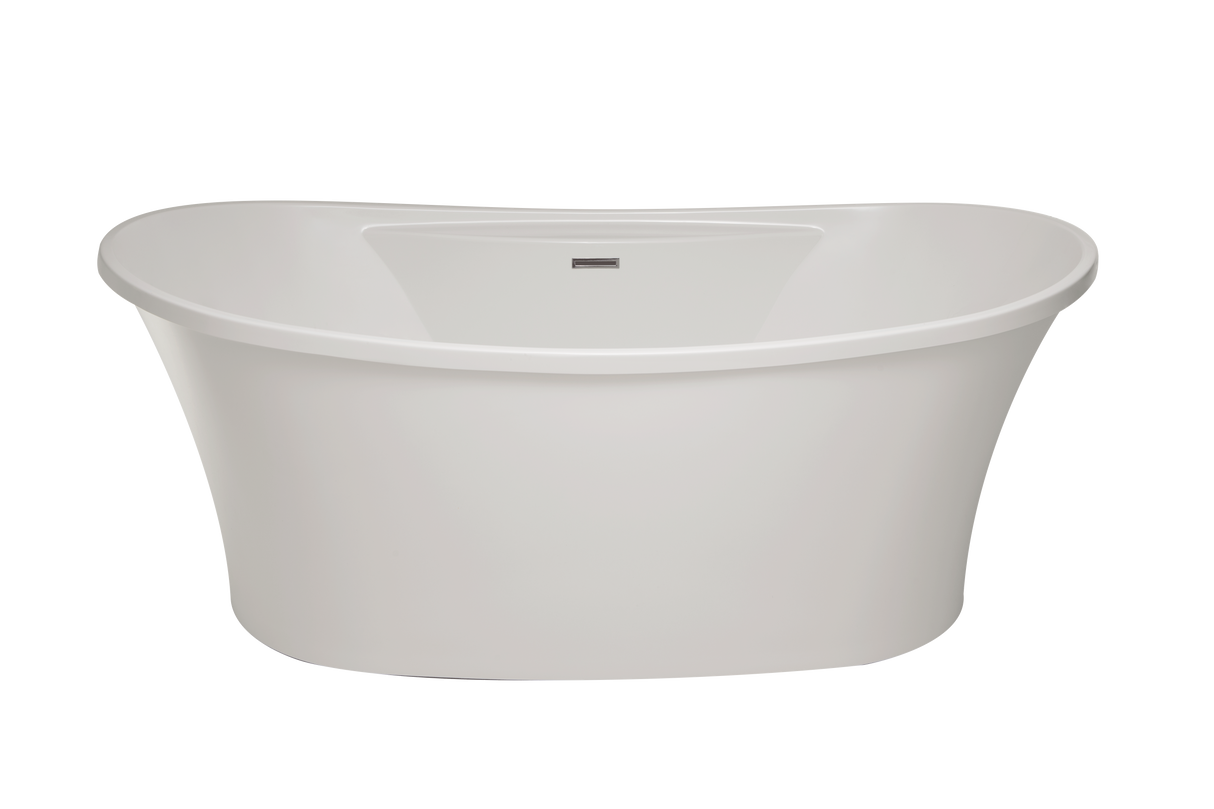 Hydro Systems SBRE6036ATO-BON BREANNE 6036 AC TUB ONLY - BONE