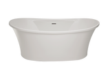 Hydro Systems SBRE6036ATO-BON BREANNE 6036 AC TUB ONLY - BONE