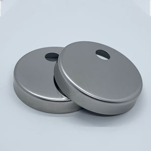 ICERA Metal Seat Caps S-242 S-232 S-235 S-252 Polished Chrome (pair) SC-242.500