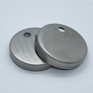 ICERA Metal Seat Caps S-242 S-232 S-235 S-252 Satin Nickel (pair) SC-242.503