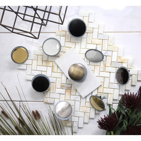 Studio SC1003 2-Inch Diameter Faucet Hole Cover, Antique Brass