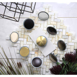 Studio SC1007 2-Inch Diameter Faucet Hole Cover, Brushed Brass