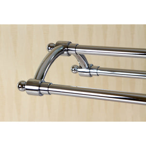 Edenscape SCC2271 Freestanding Towel Rack, Polished Chrome
