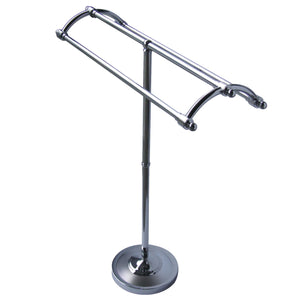 Edenscape SCC2271 Freestanding Towel Rack, Polished Chrome