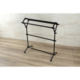 Edenscape SCC2280 Freestanding Y-Type Towel Rack, Matte Black