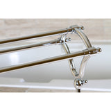 Edenscape SCC2281 Freestanding Y-Type Towel Rack, Polished Chrome